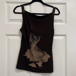 Isabel De Pedro Cat summer top